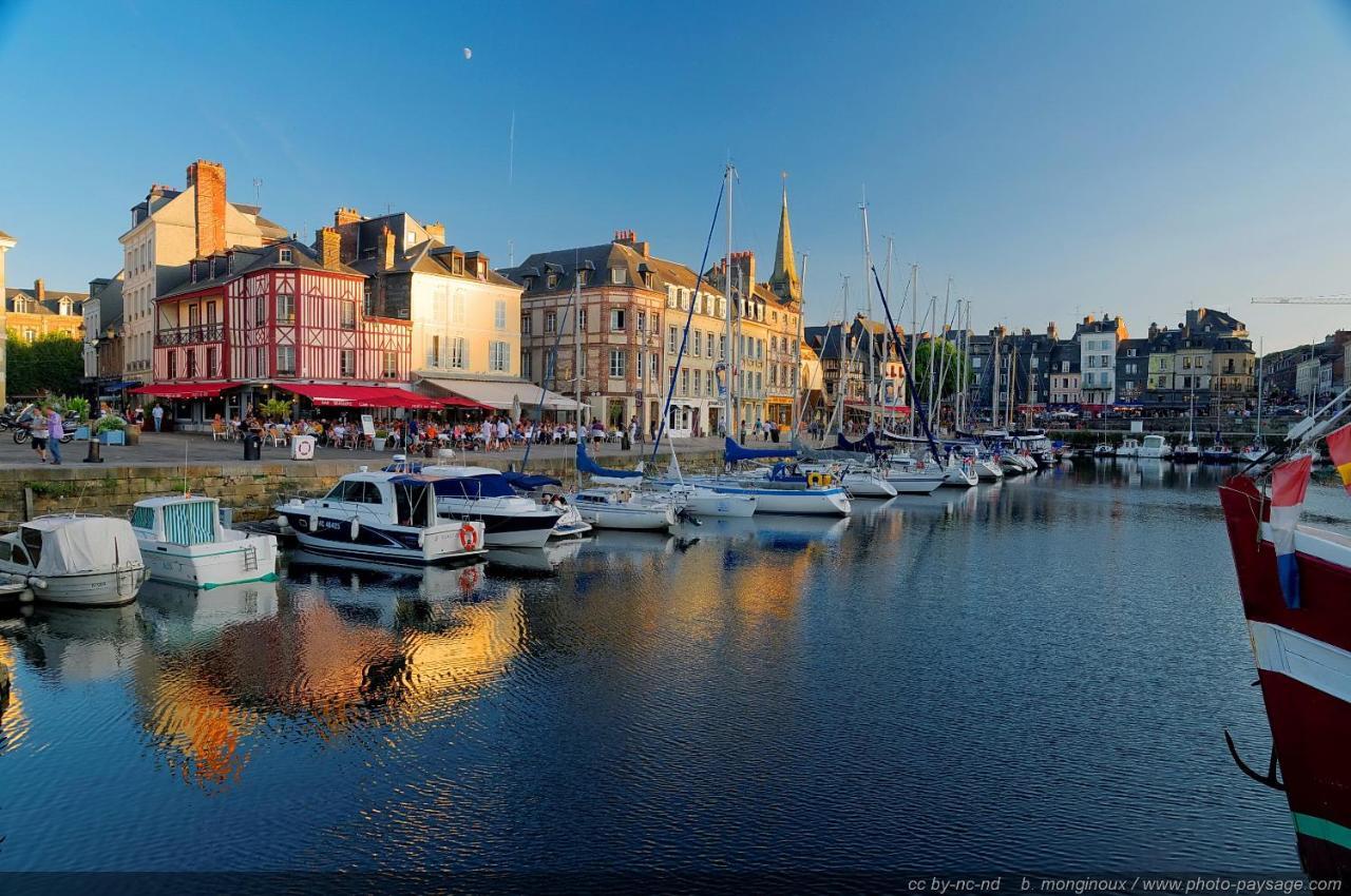 Le Patio / Les Suites Romantiques Du Grenier A Sel Honfleur Exterior photo